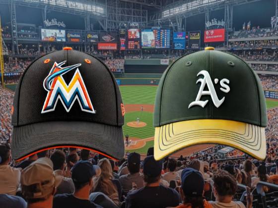 Athletics vs. Miami Marlins